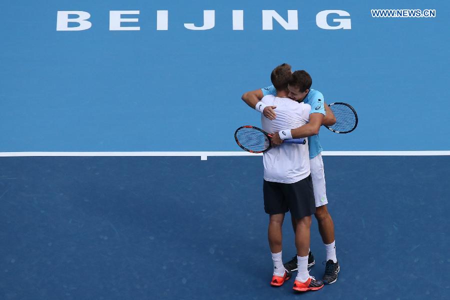 Pospisil, Sock claim title of men's doubles final at China Open