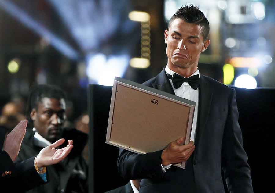 Focus on Ronaldo starring in <EM>Ronaldo</EM>