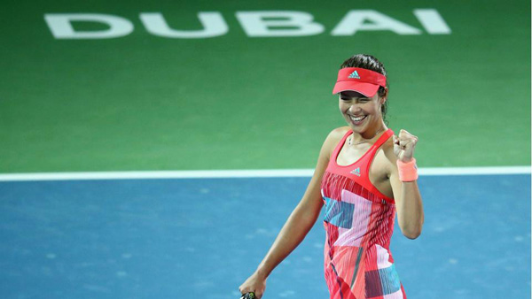 Ivanovic sends defending Dubai champion Halep packing