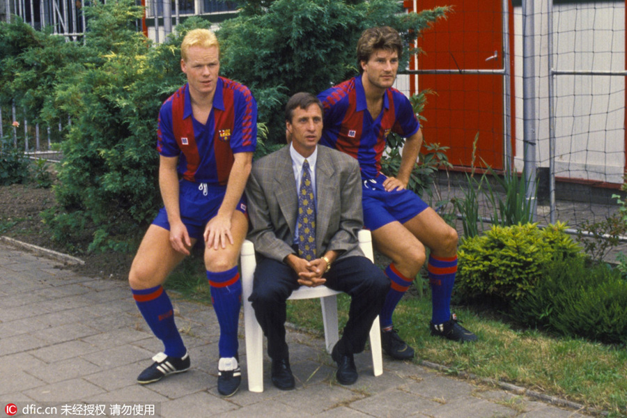 Johan Cruyff's career in pictures