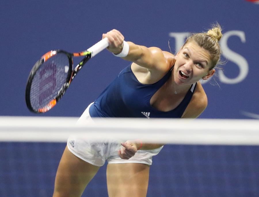 Serena Williams beats Simona Halep 2-1 at US Open