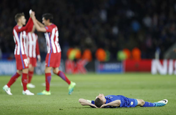 Remarkable Leicester journey ended by Atletico Madrid