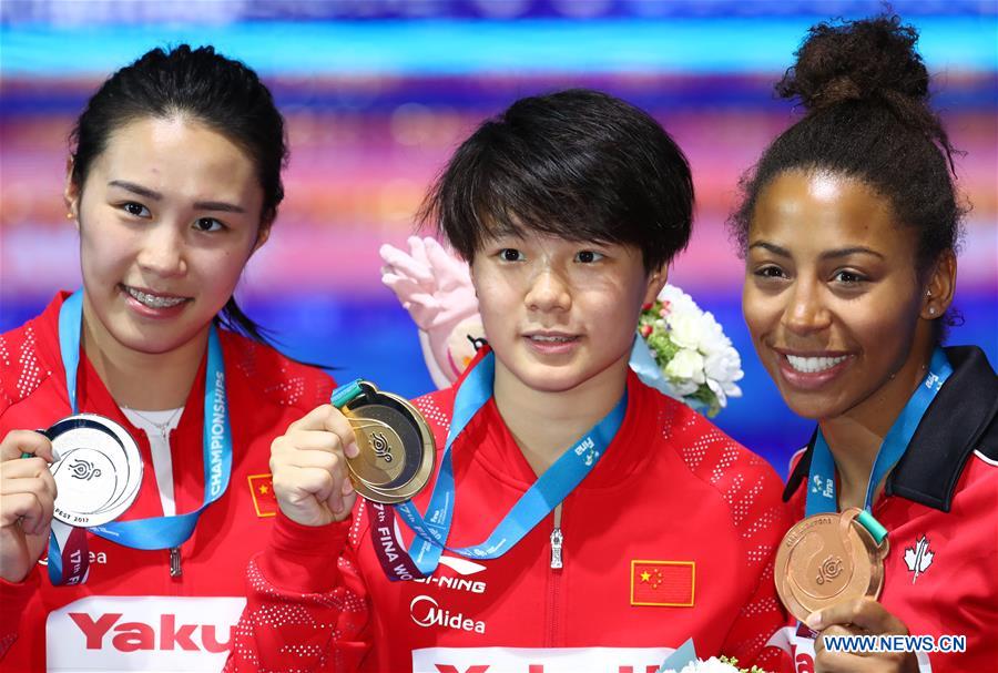 FINA Worlds: women's 3m springboard final of Diving