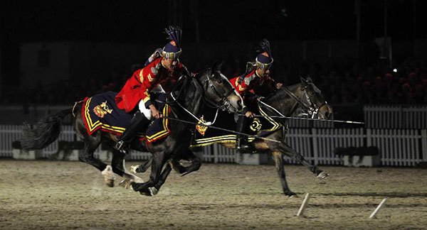 Windsor Horse Show held in Britain