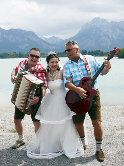 Group marriage at Neuschwanstein Castle