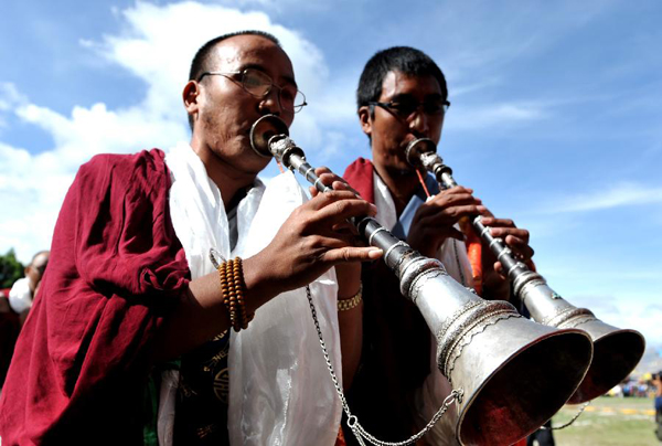 Dama festival kicks off in Gyangze, China's Tibet