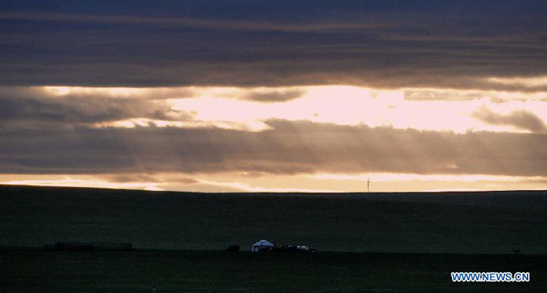 Picturesque scenery of Hulun Buir grassland