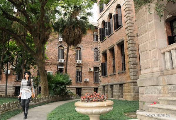 Western old buildings preserved in Fuzhou city