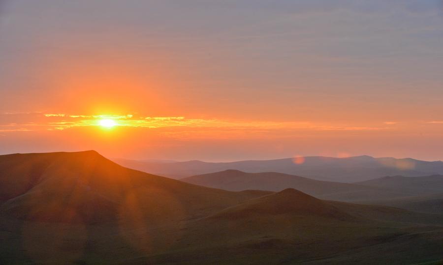 Scenery of Ulgai Grassland in N China