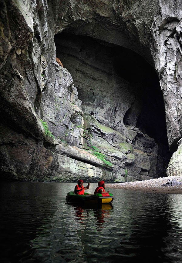 Enjoy whitewater rafting in summer