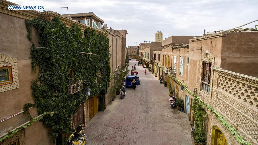 China's westernmost city: old town of Kashgar