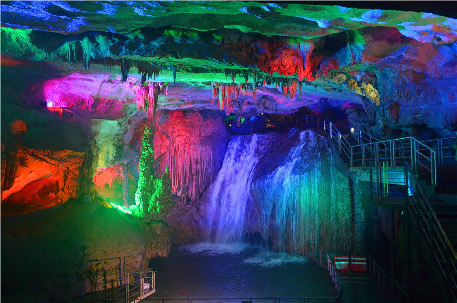 Amazing Nielong Cave in E China's Jiangxi