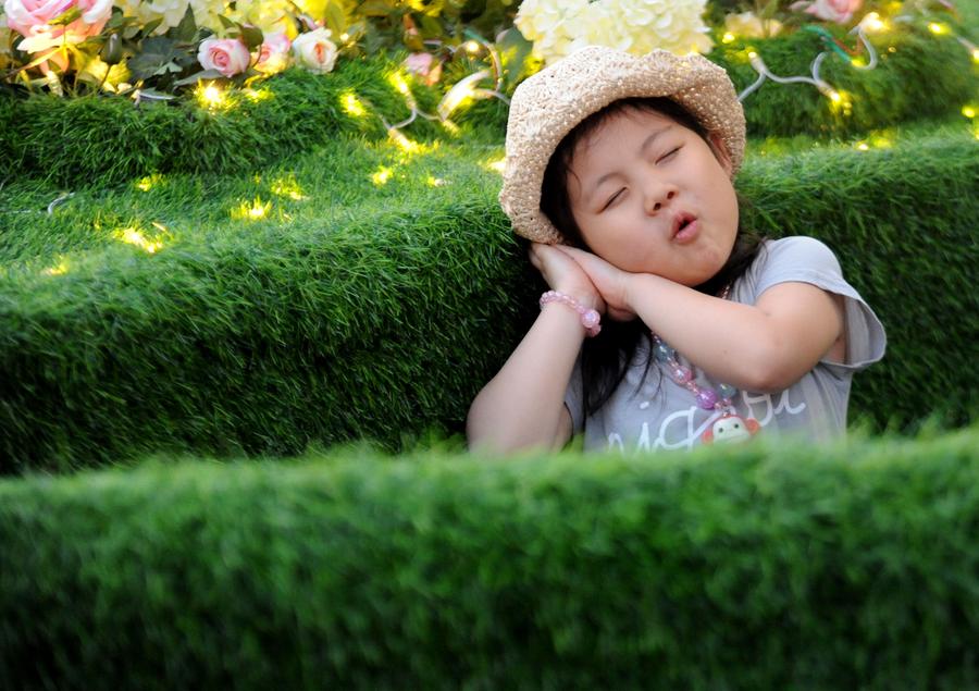 Garden maze built in downtown Shenyang