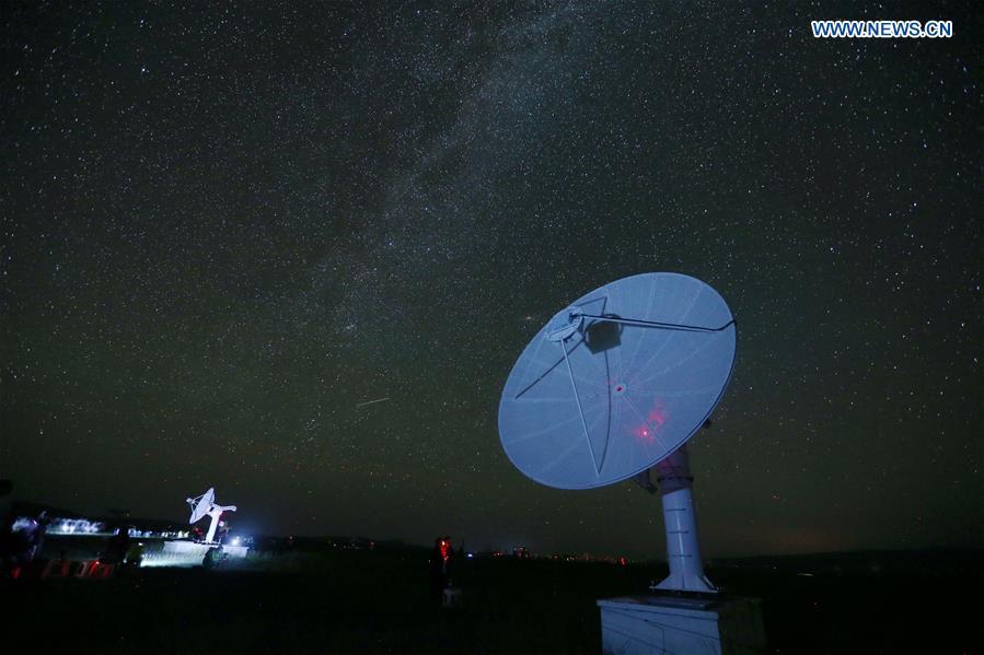 Starry sky in Inner Mongolia attracts enthusiasts in early August