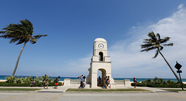 Palm Beach, a period island in Florida