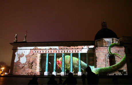 Lithuania: 3D projection dazzles Vilnius