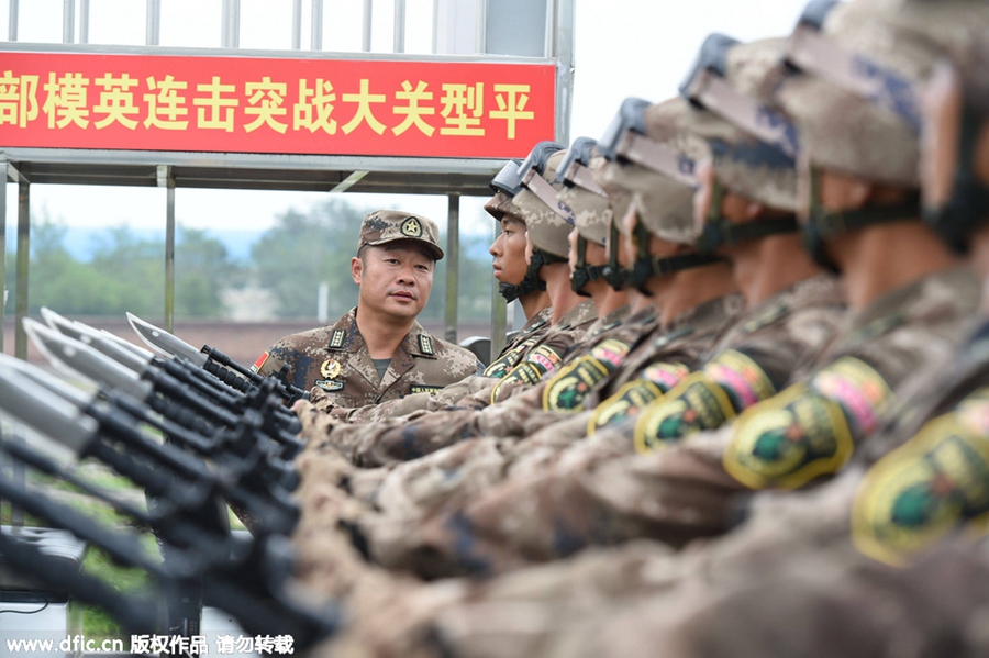 Honor guards train for months ahead of parade