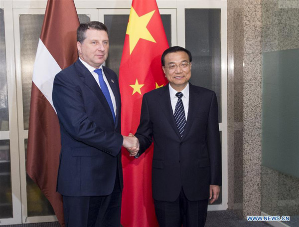 China supports Latvia in hosting China-CEE leaders' meeting