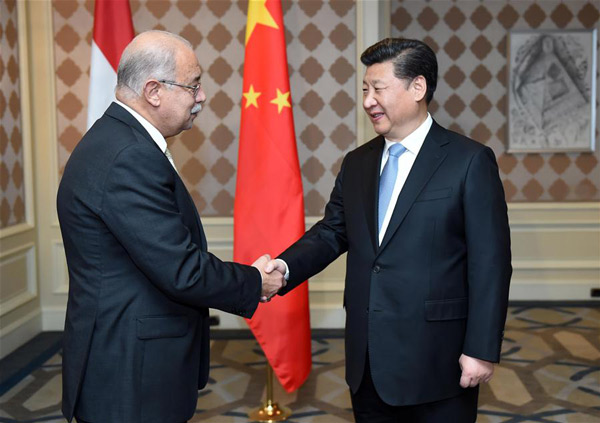 Xi: China encourages companies to participate in large-scale Egyptian projects