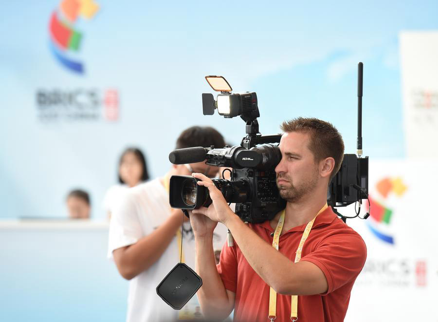 Media center for 2017 BRICS Summit put into operation