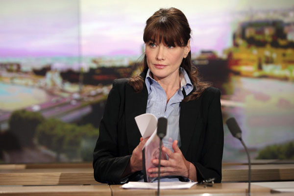 Report: Carla Bruni-Sarkozy expecting baby