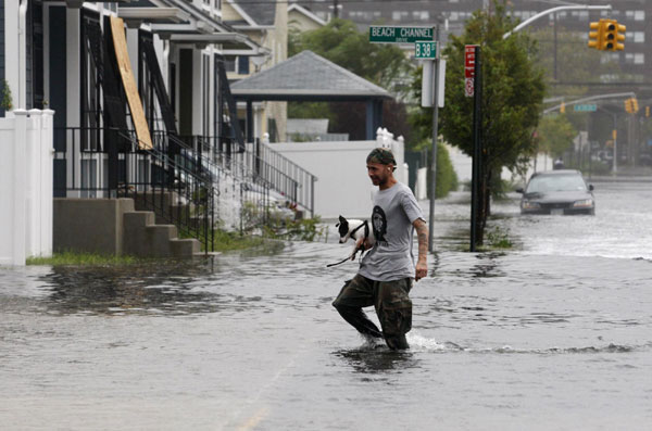 Commuting nightmare after Irene floods northeast