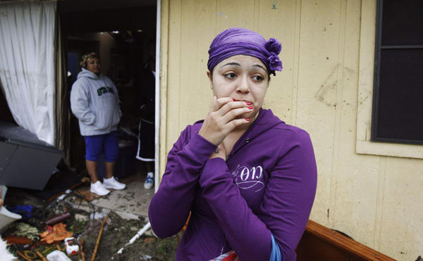 Tornado sweeps through Texas