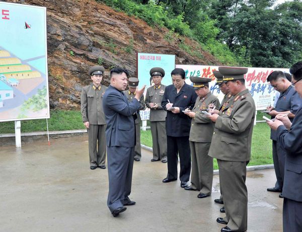 DPRK's Leader Kim Jong-un visits mushroom farm