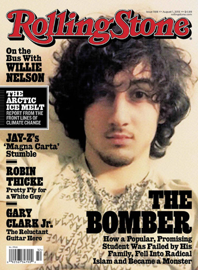 Bomber as rock star? Rolling Stone cover outrage