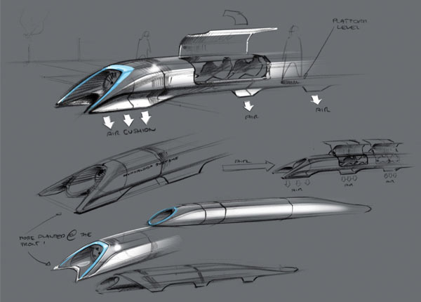 Billionaire unveils 'Hyperloop' transport sytem