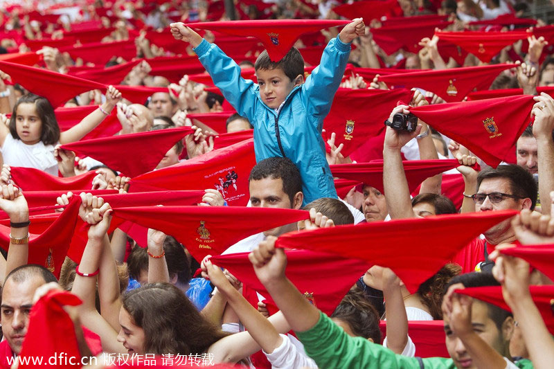 San Fermin festival kicks off in Pamplona, Spain