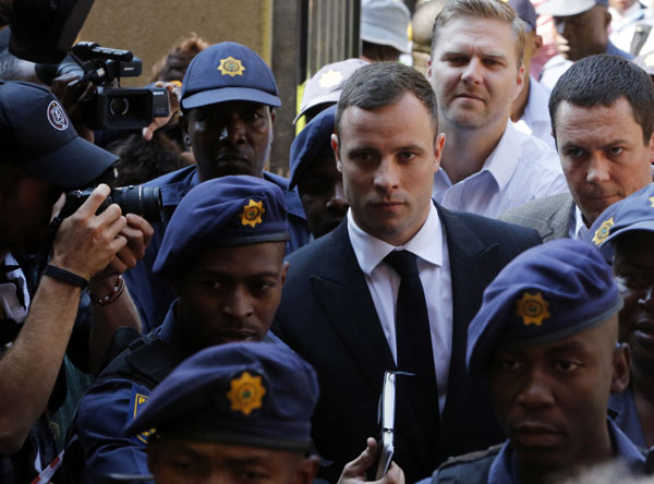 Pistorius faces sentencing over girlfriend's death