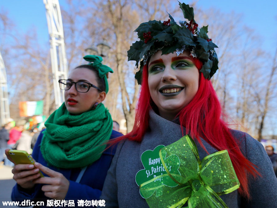 St. Patrick's Day parade rolls around the world