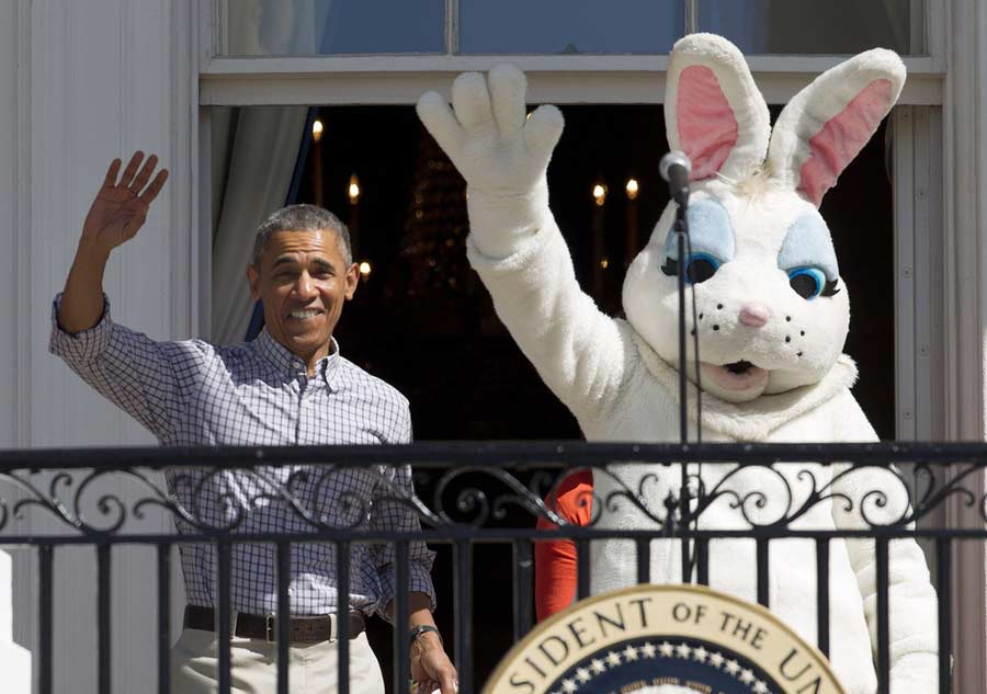 First family celebrates White House Easter Egg Roll