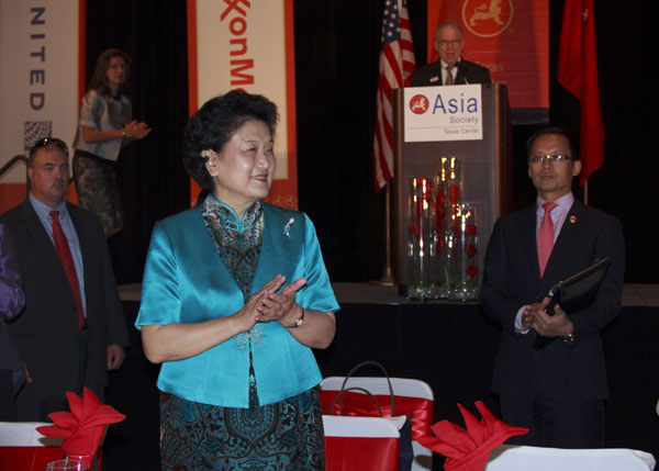 Welcome banquet in honor of Liu Yandong and her delegation