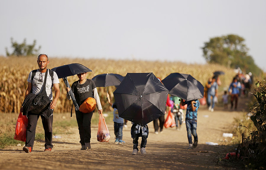 Over 17,000 migrants enter Croatia in roughly three days