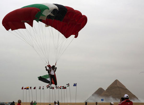 Egyptian International Parachuting Championship kicks off