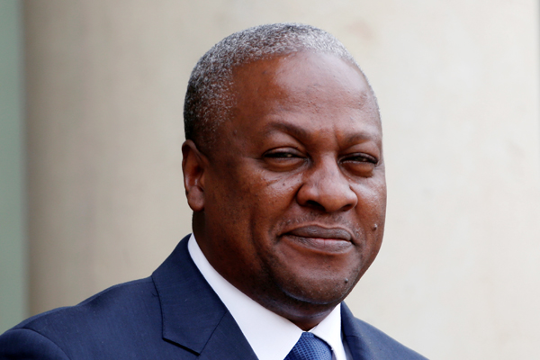 Ghana President Mahama kick-starts election campaign