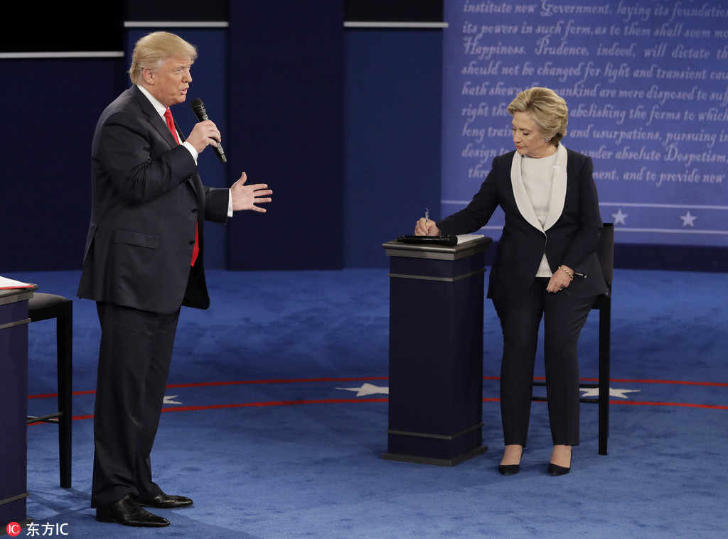 US second presidential debate begins