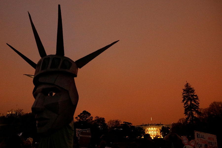 Over one million people stage massive anti-Trump protests across US