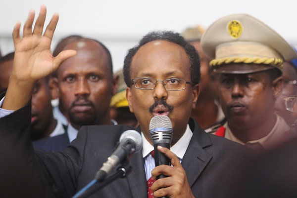 Former prime minister wins Somali presidential vote