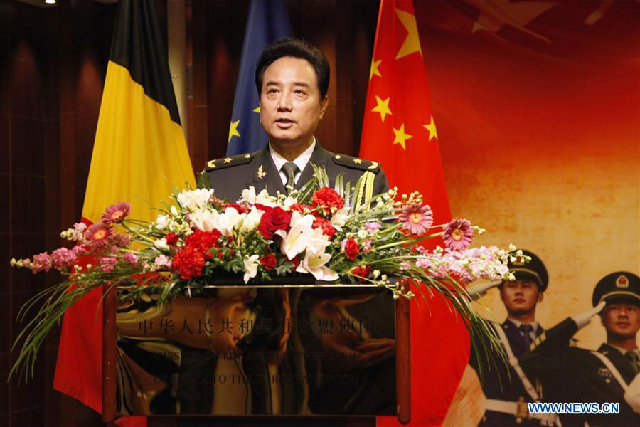 Reception held in Brussels to mark 90th anniv. of PLA founding